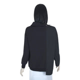 Oblique Women's Black Sweatshirt
