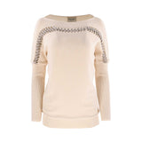 Oblique Women's Beige Creations Sweater