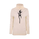 Oblique Women's White Sweater