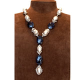 Ouzonian SET Necklace 18 Carat White Gold