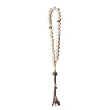 Ouzounian Rosary Silver 925 with Clatter BeadsÂ¬â€ & White Coral