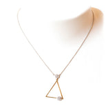 Ouzonian Pendant 18 Carat Bicolor - Blue Salon