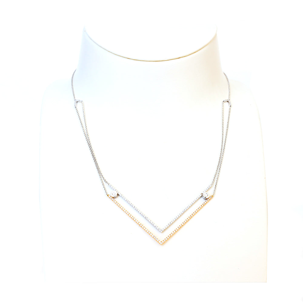 Ouzounian Necklace 18 Carat White Gold With Diamond | Fine Jewellery | Necklace | scat: Fine Jewellery | SP | Women Necklaces | Women Watches & jewellery | Womens Ouzounian Necklace 18 Carat White Gold With Diamond | Fine Jewellery | Necklace | scat: Fine Jewellery | SP | Women Necklaces | Women Watches & jewellery | Womens