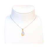 Ouzounian Necklace 18 Carat White Gold With Diamond