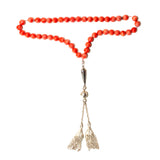 Ouzounian Rosary Silver 925 with Coral