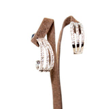 Ouzonian Earrings 18 Carat White Gold