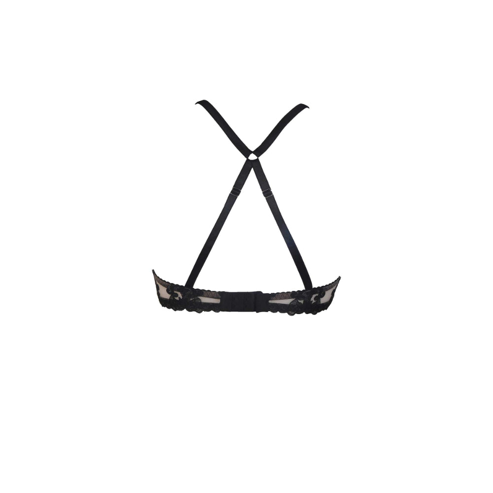 Fleur Of England Embroidered Onyx Strap Balcony Bra | All Lingerie | Blushing Brides | Bra | Bras | Lingerie | Our Exclusives | Underwire Fleur Of England Embroidered Onyx Strap Balcony Bra | All Lingerie | Blushing Brides | Bra | Bras | Lingerie | Our Exclusives | Underwire