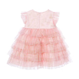 Alviero Martini Kids Girl's Pink/Geo Fil Gold Dress