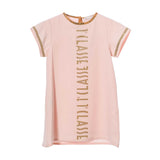 Alviero Martini Kids Pink/Geo Fil Pink Dress