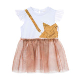 Alviero Martini Kids Baby Girl's White Geo Dress