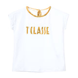 Alviero Martini Kids Girl's White Geo T-Shirt
