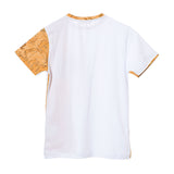 Alviero Martini Kids Boy's White Geo T-shirt