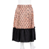 Alviero Martini Prema Classe Black Geo Skirt