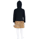 Alviero Martini Prema Classe Black Geo Dress