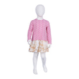 Alviero Martini Kids Prema Classe Pink & Beige Dress