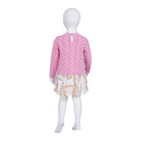 Alviero Martini Kids Prema Classe Pink & Beige Dress