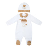 Alviero Martini Prema Classe Cream Geo Sleepsuit
