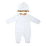 Alviero Martini Prema Classe Cream Geo Sleepsuit