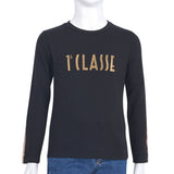 Alviero Martini Prema Classe Black Geo T-Shirt
