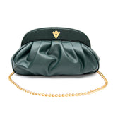 Valentino Orlandi Ladies Bag Dark Green  Color