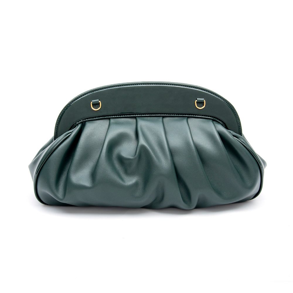Valentino Orlandi Ladies Bag Dark Green Color –
