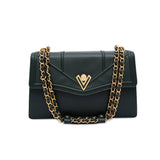 Valentino Orlandi Ladies Bag Dark Green  Color
