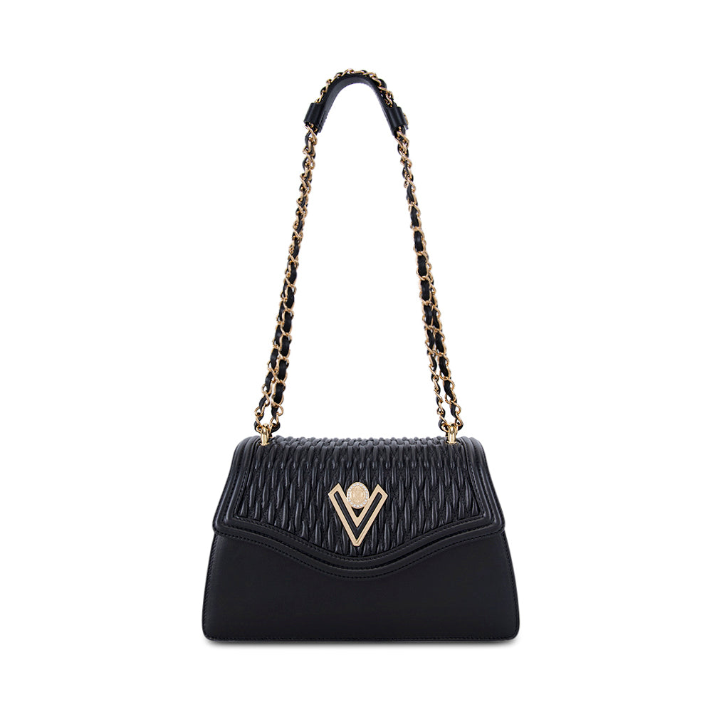 Valentino Orlandi Women's Classic Shoulder Bag With Metallic Strap | Bag | Bags | GCC | Shoulder Bag | Women | Women All Bags | Womens Valentino Orlandi Women's Classic Shoulder Bag With Metallic Strap | Bag | Bags | GCC | Shoulder Bag | Women | Women All Bags | Womens