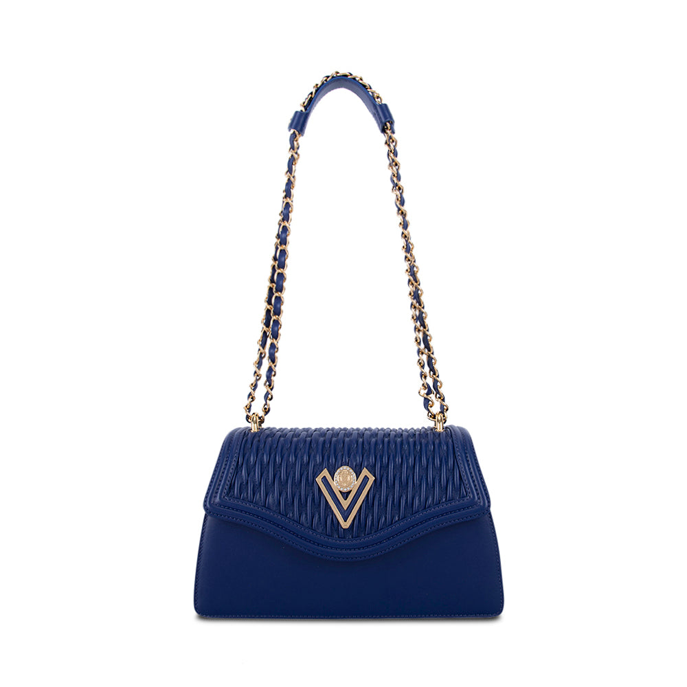 Valentino Orlandi Women's Classic Shoulder Bag With Metallic Strap | Bag | Bags | GCC | Shoulder Bag | Women | Women All Bags | Womens Valentino Orlandi Women's Classic Shoulder Bag With Metallic Strap | Bag | Bags | GCC | Shoulder Bag | Women | Women All Bags | Womens