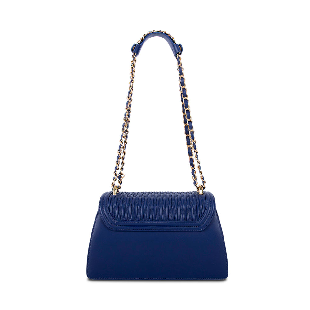 Valentino Orlandi Women's Classic Shoulder Bag With Metallic Strap | Bag | Bags | GCC | Shoulder Bag | Women | Women All Bags | Womens Valentino Orlandi Women's Classic Shoulder Bag With Metallic Strap | Bag | Bags | GCC | Shoulder Bag | Women | Women All Bags | Womens