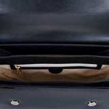 Valentino Orlandi Bag Black Sued & Black Patent Leather