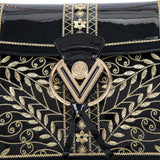 Orlandi Valentino Women's Leather Patent Shoulder Bag