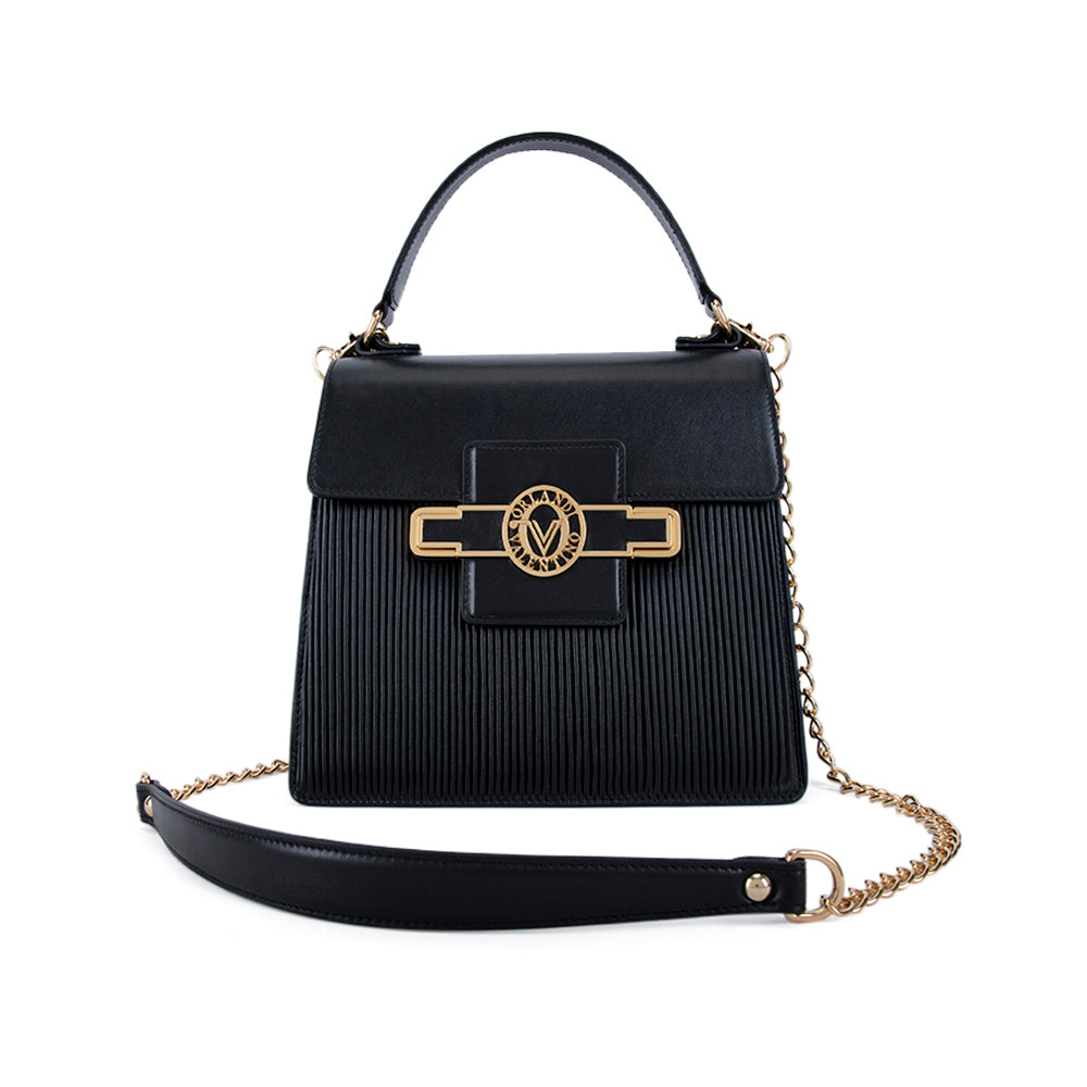 Medium Shoulder Handbag Purse - Genuine Leather - Valentino Orlandi