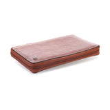 Piquadro Square 9" Organizer Tobacco Tobaccosize Small - Blue Salon
