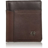Piquadro Cary 4" Card Holder Chestnut Chestnutsize Small - Blue Salon