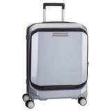 Piquadro Cubica 20" Carry-On Graphite Graphitesize Small - Blue Salon