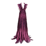 Prime London Women's Sleeveless Purple Long Dress