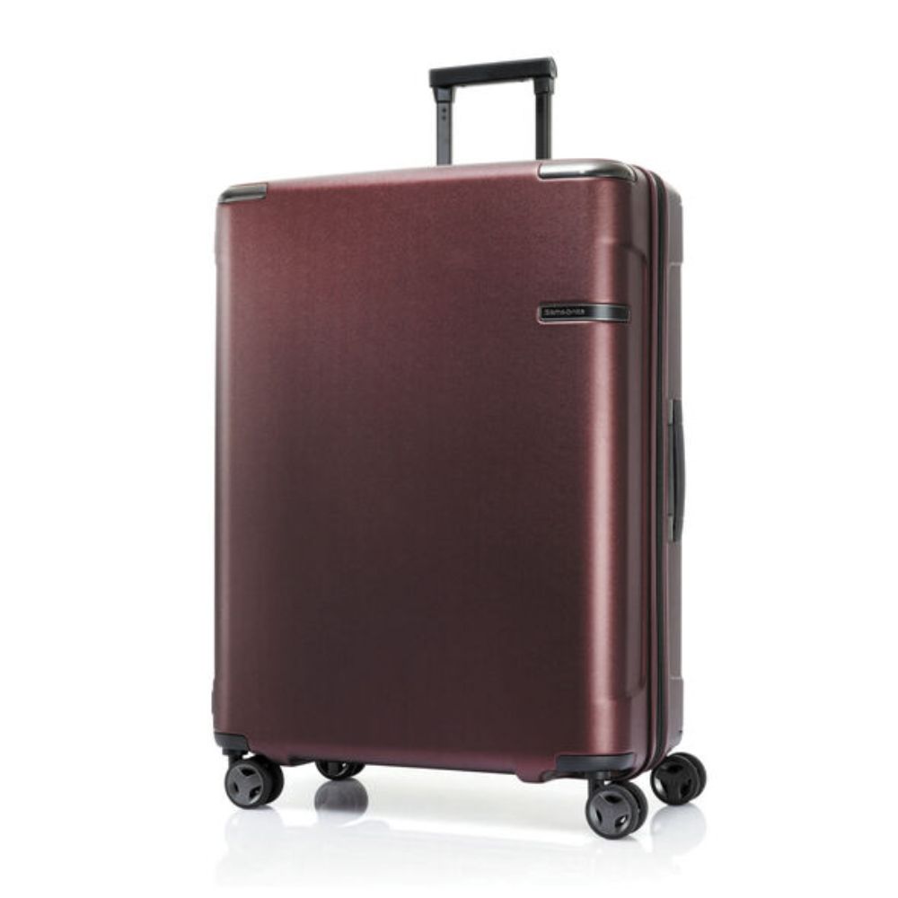 Samsonite Evoa Spinner Expandable Dark Red – Blue Salon