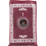 مسافر سجادة صلاة برورون مقاس واحد أحمر