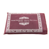 مسافر سجادة صلاة برورون مقاس واحد أحمر