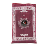 مسافر سجادة صلاة برورون مقاس واحد أحمر