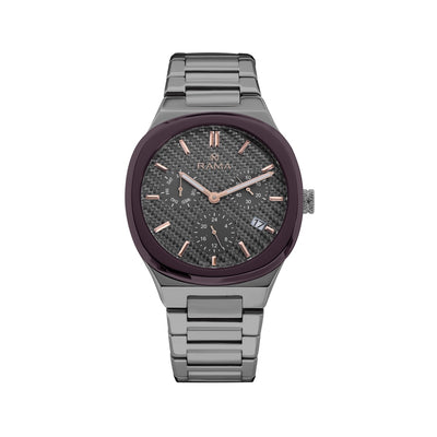 ساعة راما كوارتز من الستانلس ستيل
