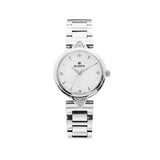 Rama Ladies Quartz Watch Full Stainless Steel Case & Bracelet With White Dial