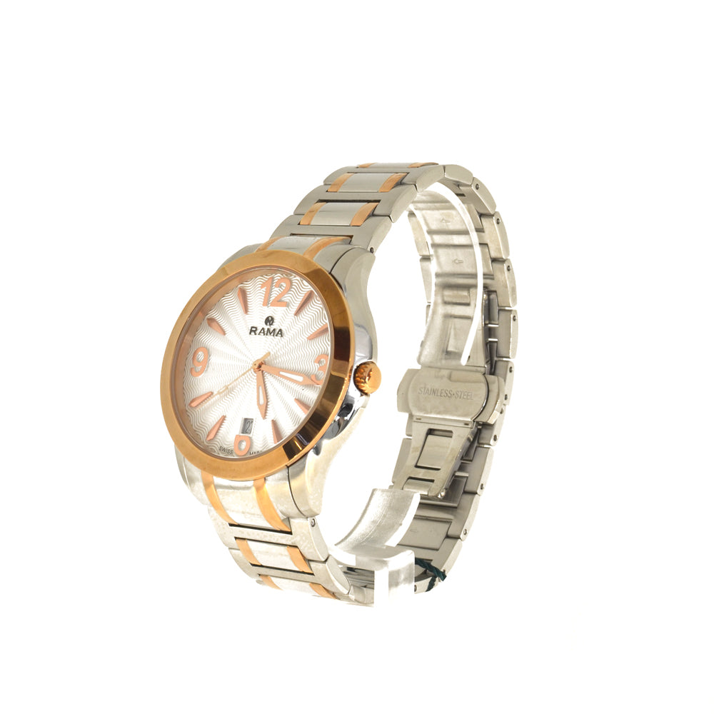 Rama Men's Stainless Steel Two Tone | Fashion Watches | GCC | Gift Box | Mens | Mens Watches | scat: Fashion Timepieces | SP | Who: For Him Rama Men's Stainless Steel Two Tone | Fashion Watches | GCC | Gift Box | Mens | Mens Watches | scat: Fashion Timepieces | SP | Who: For Him