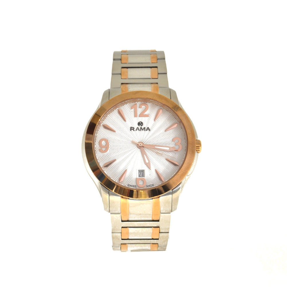 Rama Men's Stainless Steel Two Tone | Fashion Watches | GCC | Gift Box | Mens | Mens Watches | scat: Fashion Timepieces | SP | Who: For Him Rama Men's Stainless Steel Two Tone | Fashion Watches | GCC | Gift Box | Mens | Mens Watches | scat: Fashion Timepieces | SP | Who: For Him