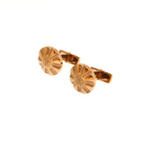 Roberto Cavalli Cufflinks Ip Rosegold With Mid Logo