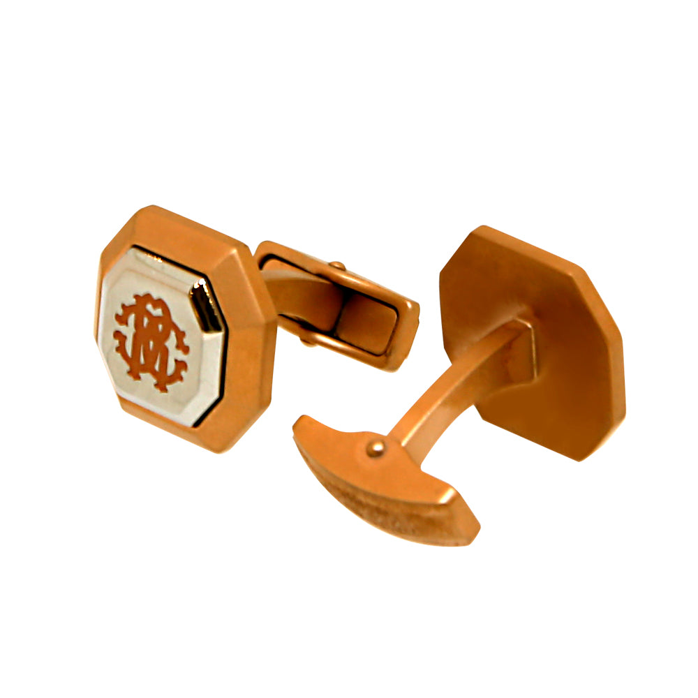 Roberto Cavalli Cufflinks Matte Ip Rosegold With Silver Color Mid | Accessories | Cufflink | Cufflinks | Eid Gifts | EID2021 | GCC | Mens | SP | Spring Festival Roberto Cavalli Cufflinks Matte Ip Rosegold With Silver Color Mid | Accessories | Cufflink | Cufflinks | Eid Gifts | EID2021 | GCC | Mens | SP | Spring Festival