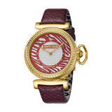 Roberto Cavalli Ladies Watch Stainless Steel Metal Bracelet With Silver Case & Dial