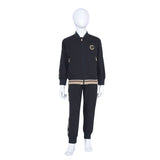 Roberto Cavalli Black & Coffee Jogging Suit