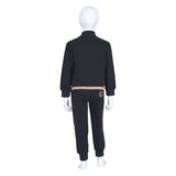 Roberto Cavalli Black & Coffee Jogging Suit