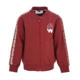 Roberto Cavalli Kids Slogan Print  Bordeaux Tracksuit